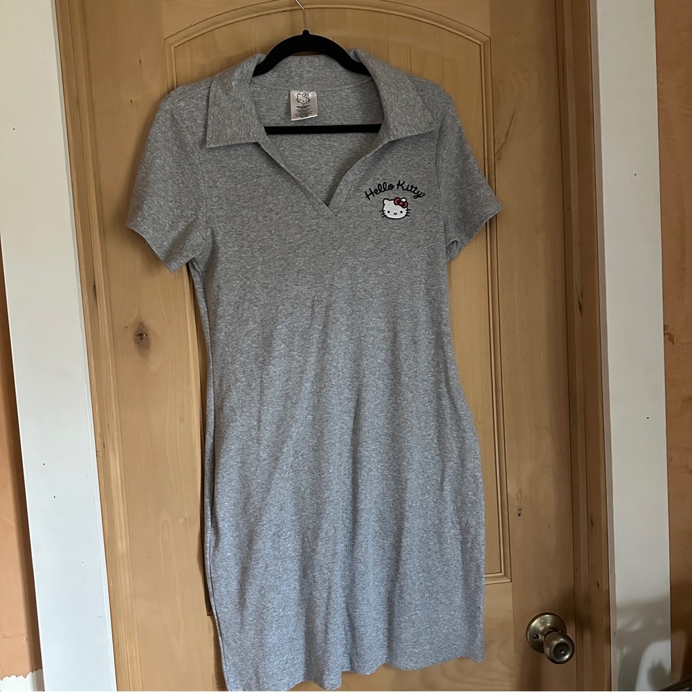 Hello Kitty Gray Mini Dress